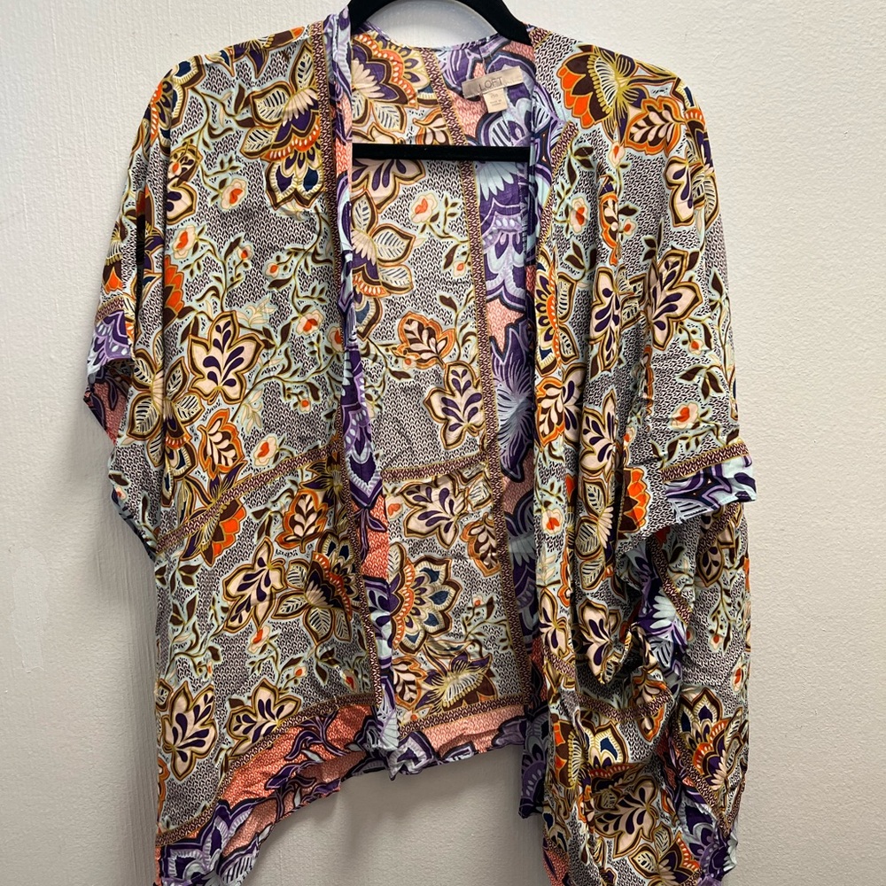 XS Loft Floral Wrap